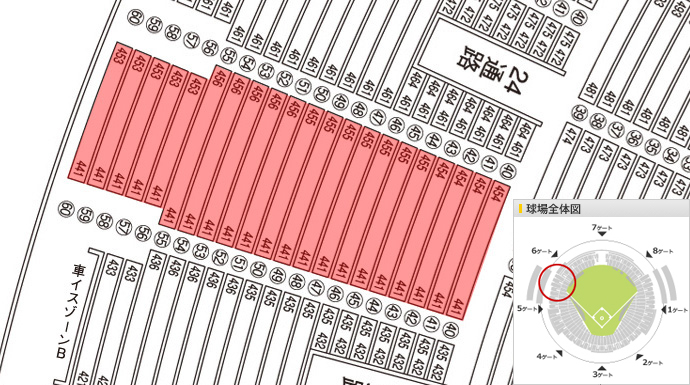 みずほPayPayドーム座席検索 | 福岡ソフトバンクホークス オフィシャルサイト