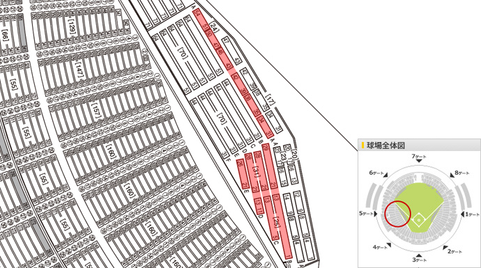 福岡 PayPayドーム座席検索 | 福岡ソフトバンクホークス オフィシャル